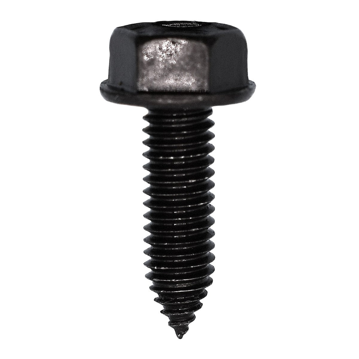 50 Pcs Hex Washer Head Body Bolts Compatible with GM 11517517 Black Polyseal