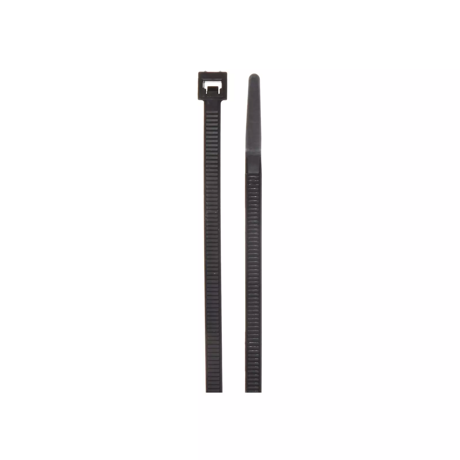 100 Pcs Thin Cable Tie 14 Length x Width 3/16 Wide Black