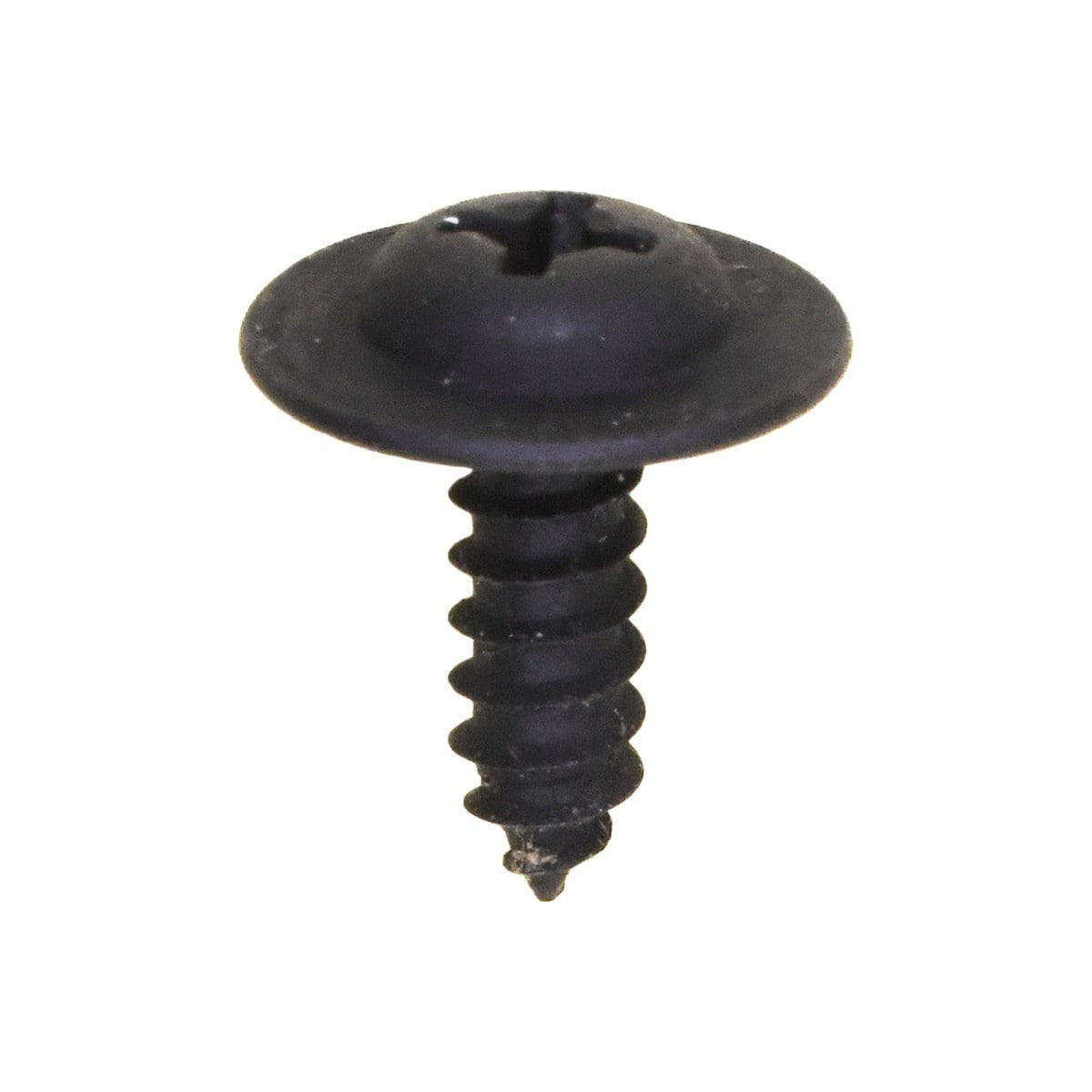 50 Pcs Phillips Round Washer Head Trim Tapping Screw 8 x 1/2 Black Phosphate