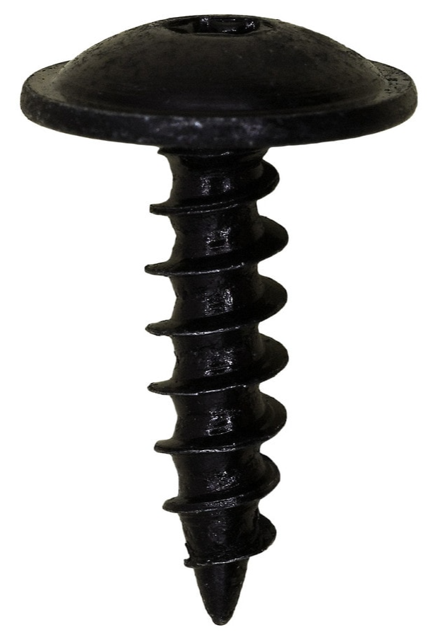 25 Pcs Tapping Screw Torx Truss Head Black