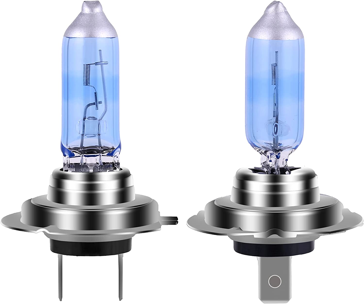 2 Pack H7 12V/55W Halogen Dual Headlight Bulb